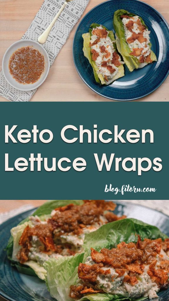 keto chicken lettuce wraps