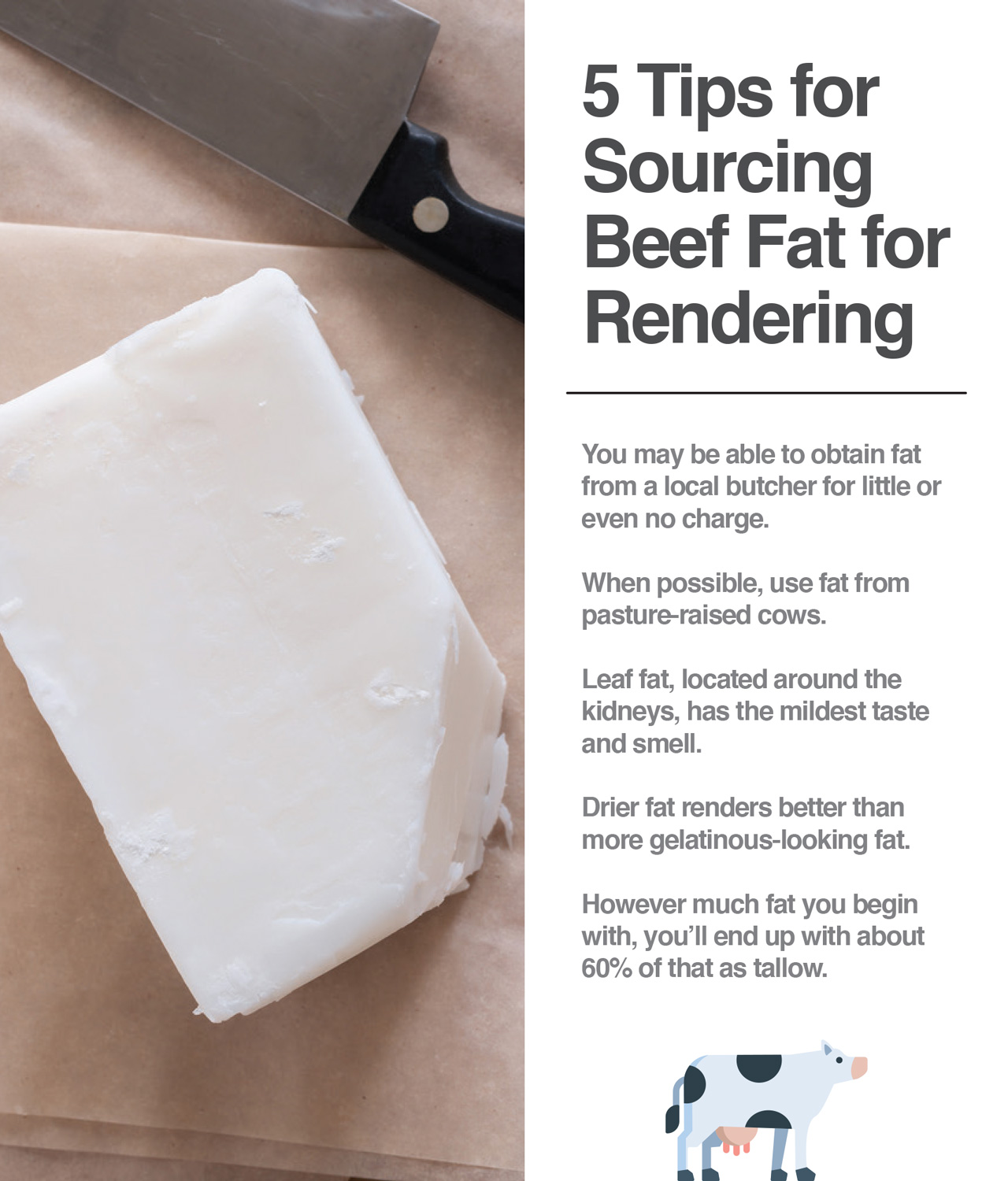 tips for rendering beef fat