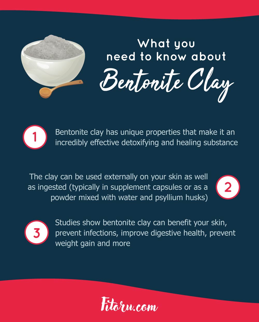 Here is what you need to know about bentonite clay.