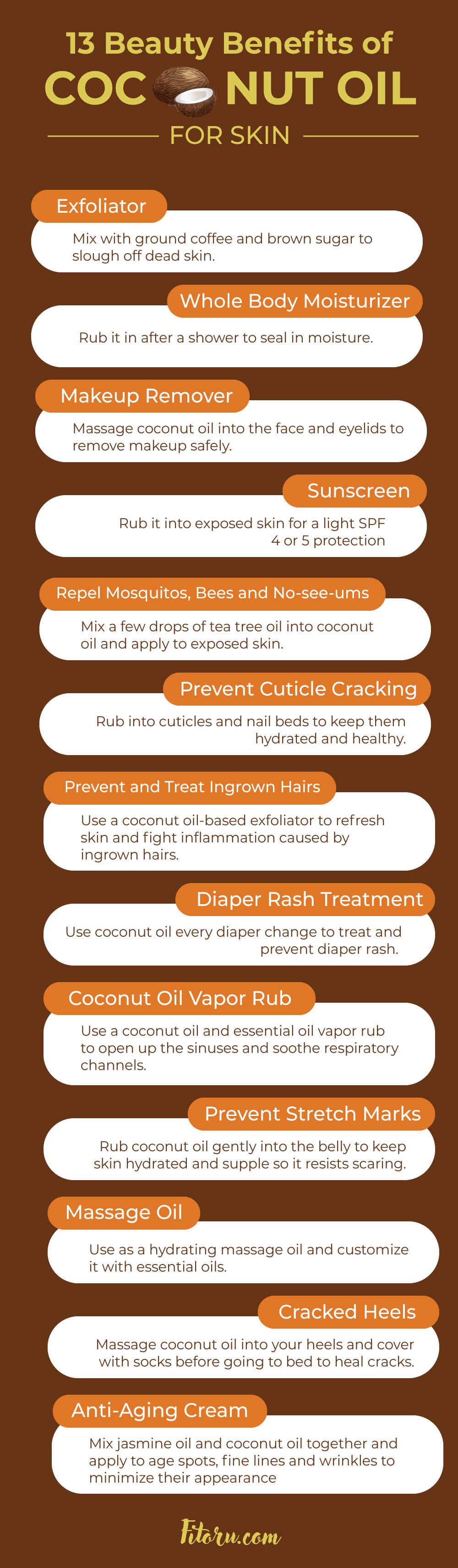 13 Beauty Benefits of Coconut Oil for Skin