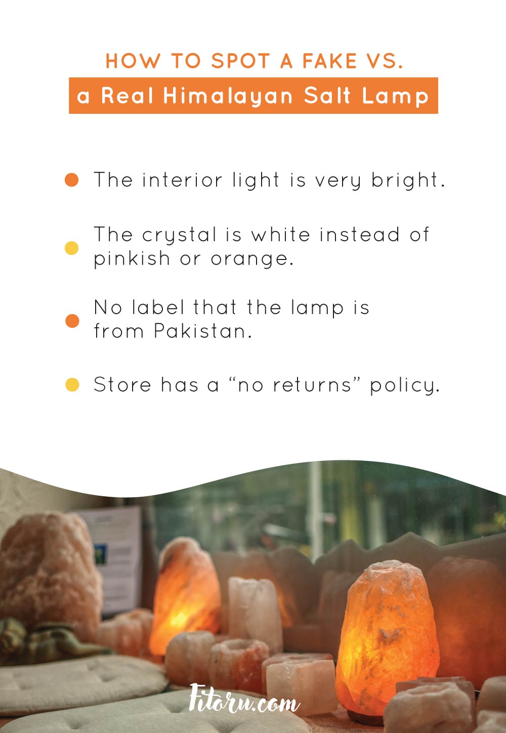 How to Spot a Fake vs. a Real Himalayan Salt Lamp