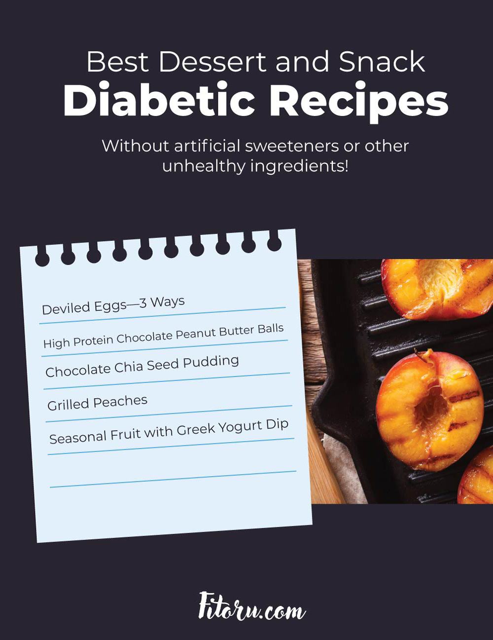 Best Dessert and Snack Diabetic Recipes 