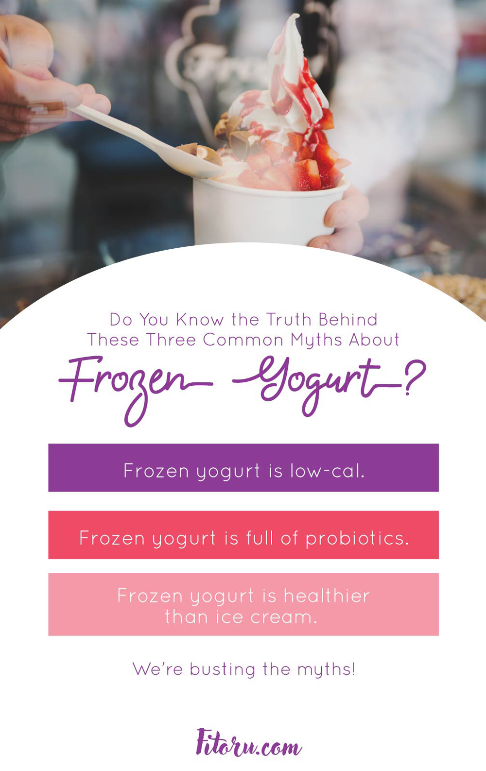 Do You Know the Truth Behind These Three Common Myths About Frozen Yogurt?