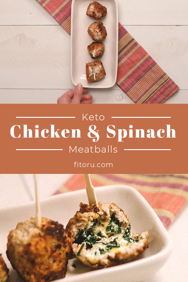 Our keto-friendly Chicken and Spinach Meatballs are easy to make and even easier to share!
