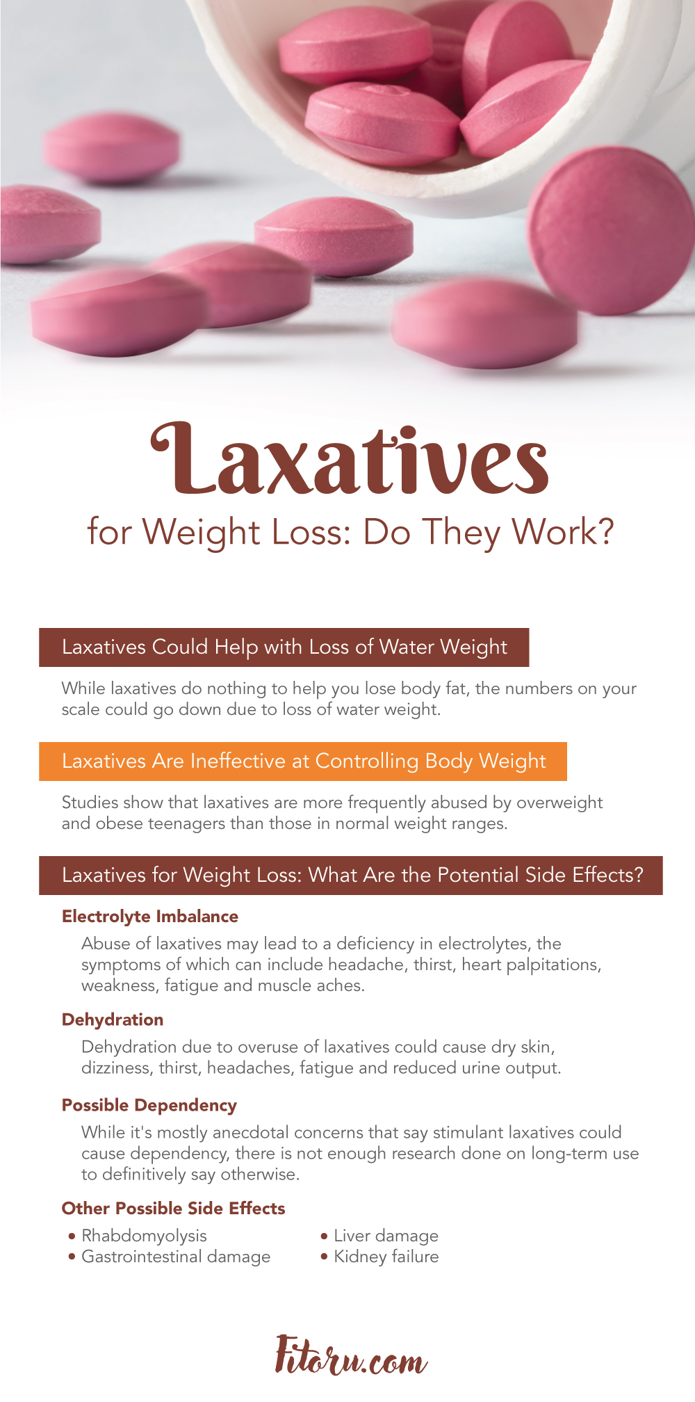 Are laxatives safe for weight loss?