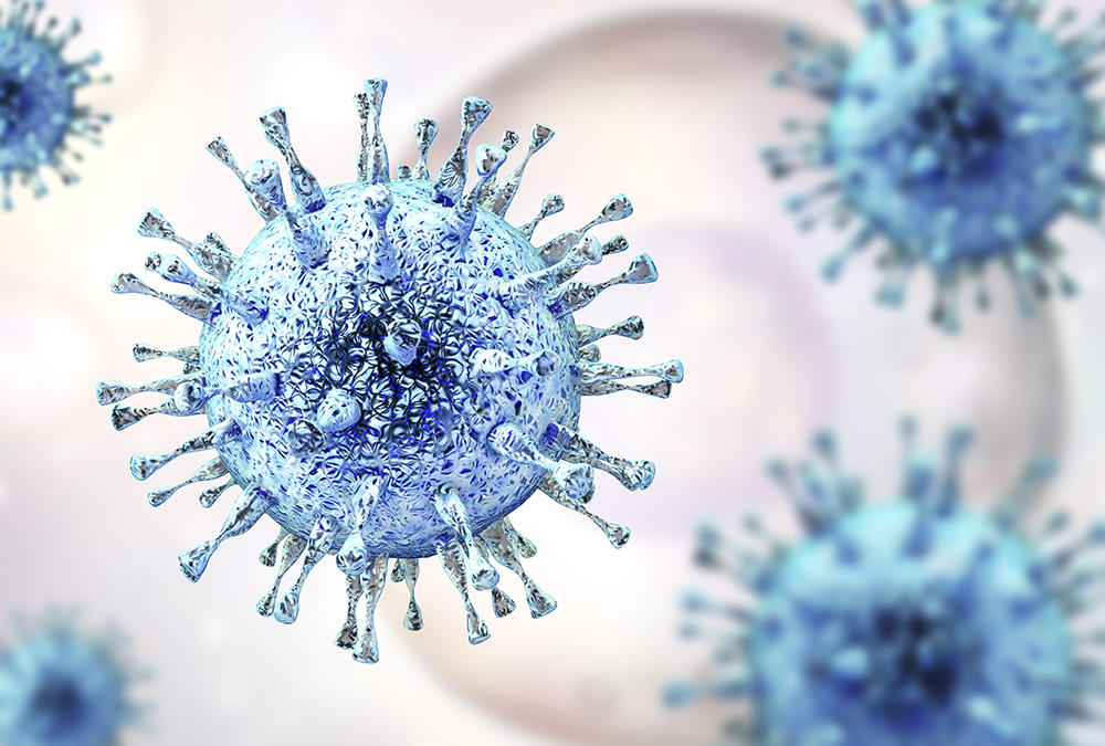 Blue herpes viruses